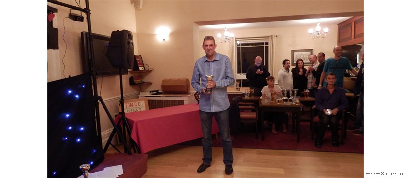 Singles Cup Division 1 Winner - Dave Jefferys